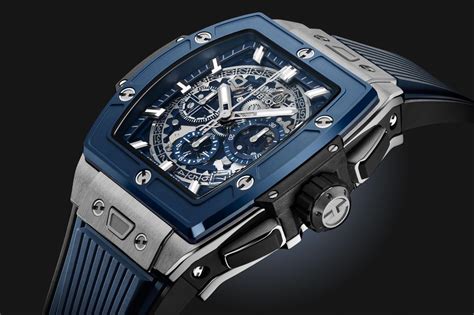 hublot spirit of big bang titanium blue 42mm|Hublot titanium watch price.